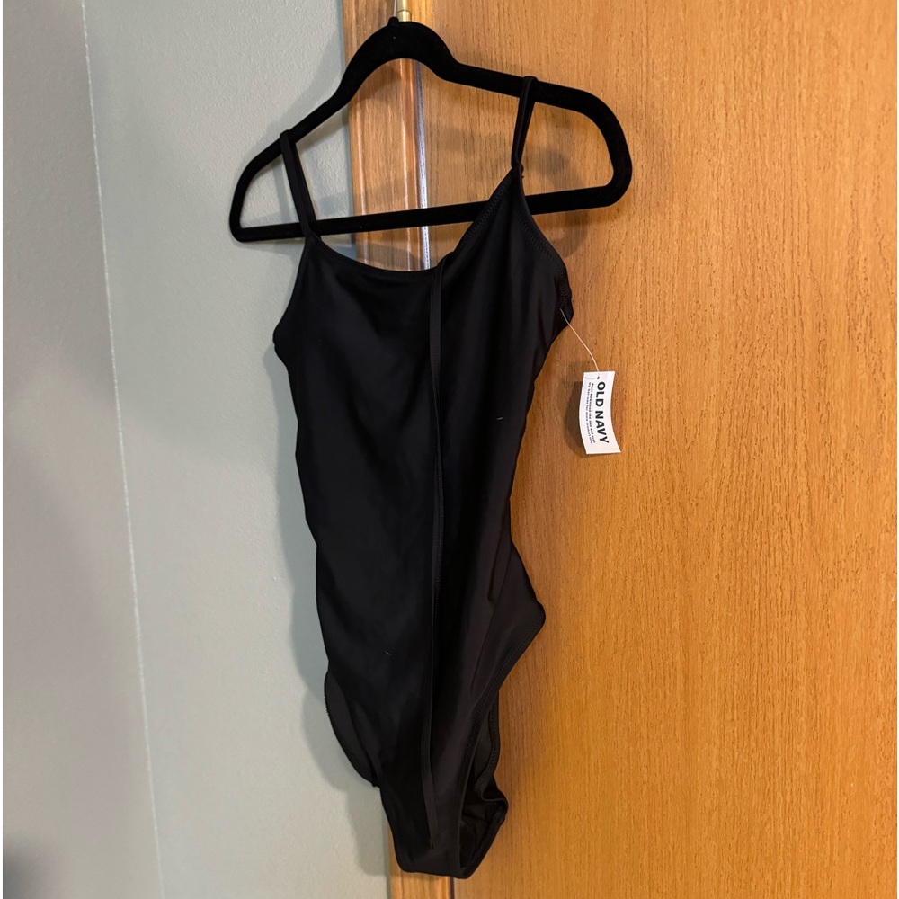 Black one piece Swim